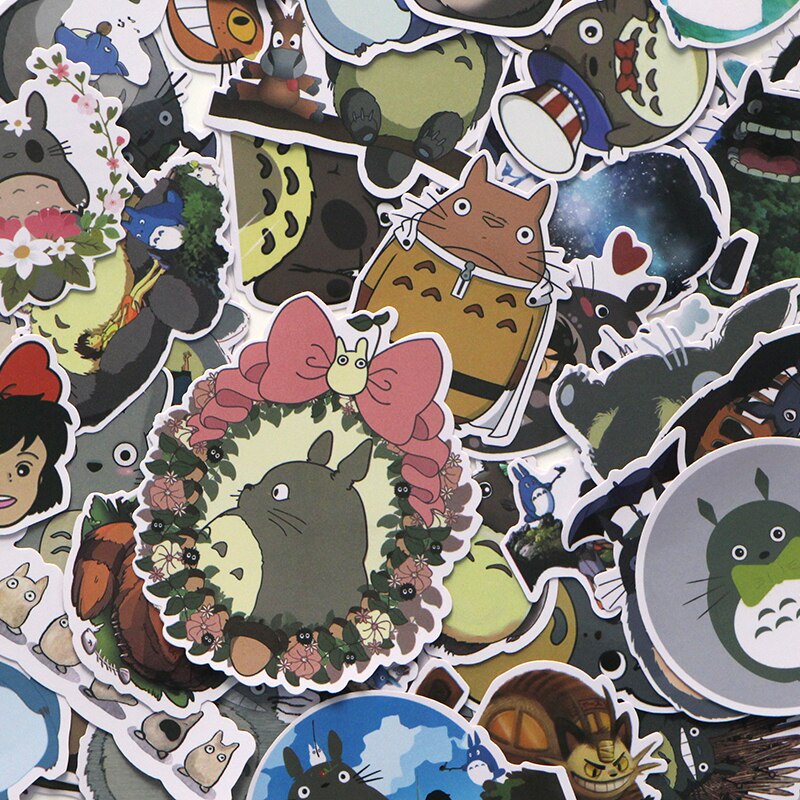 Paquete Stickers Totoro - Yukawaii