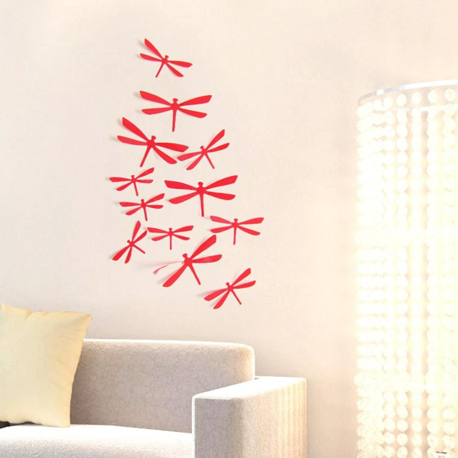 Set Libelulas Decorativas