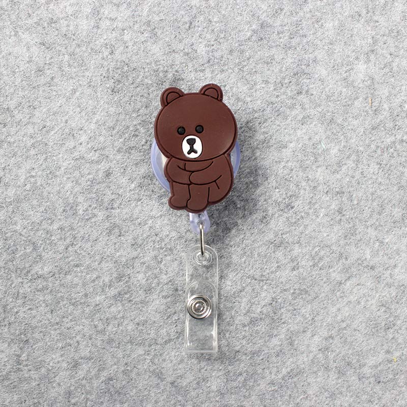 Porta gafete Brown