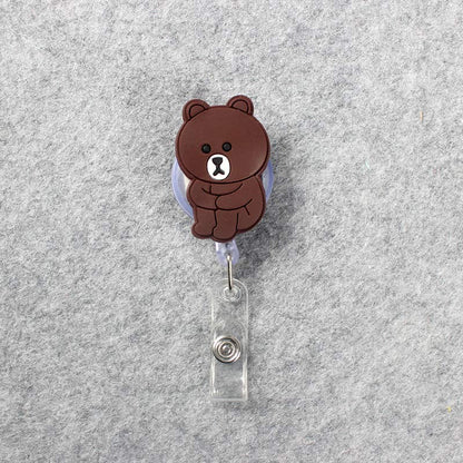 Porta gafete Brown