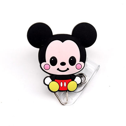 Porta gafete Mickey