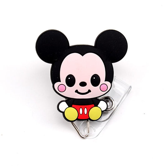 Porta gafete Mickey