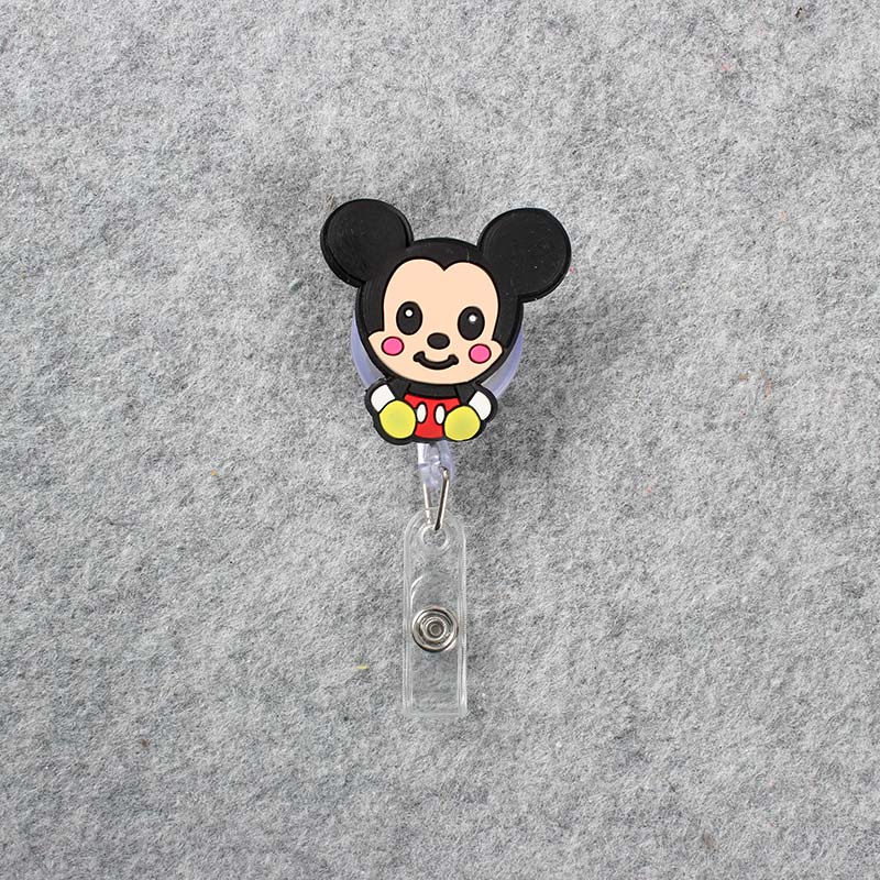 Porta gafete Mickey