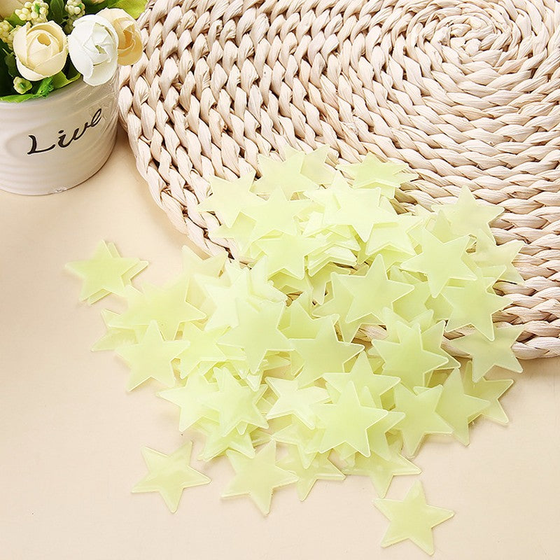 Estrellas Fluorescentes Verde