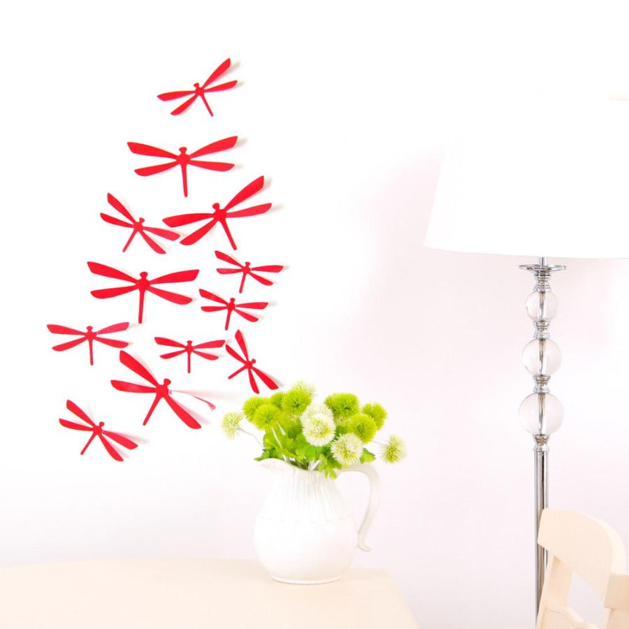 Set Libelulas Decorativas