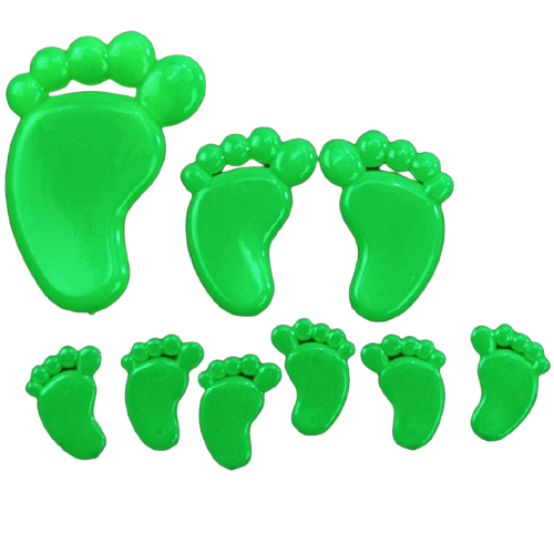 Piecitos Fluorescentes