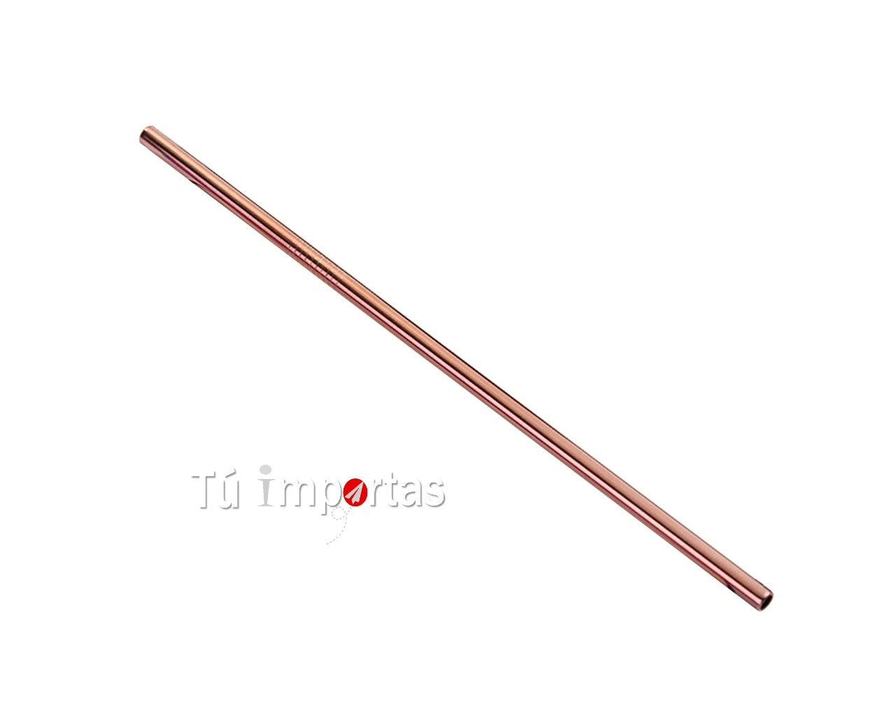 Popote de acero Inoxidable 20oz recto
