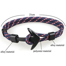 Cargar imagen en el visor de la galería, Pulsera corta de Ancla
