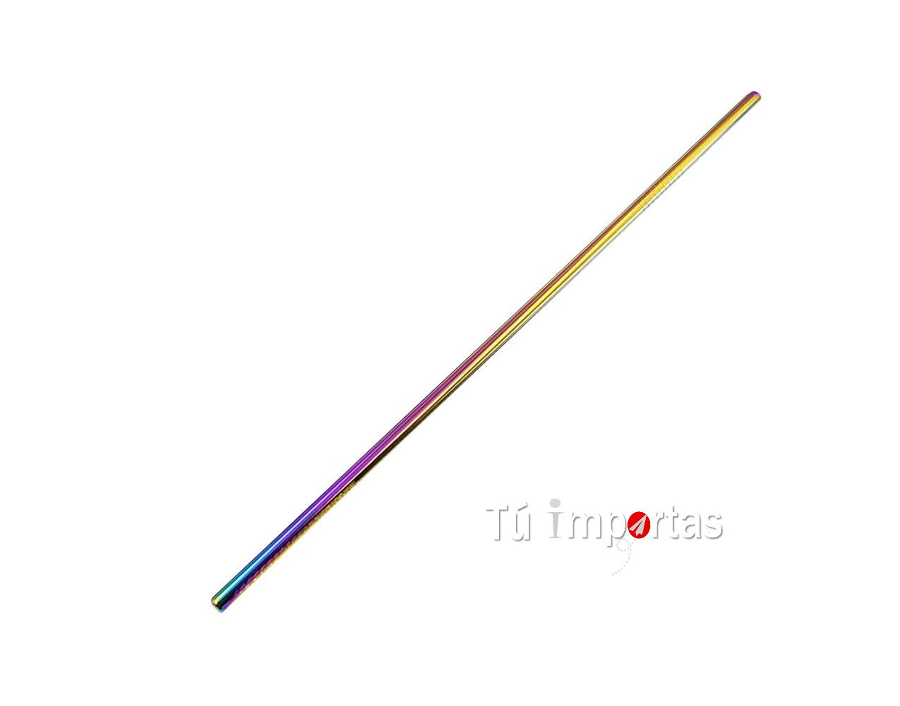 Popote de acero Inoxidable 20oz recto