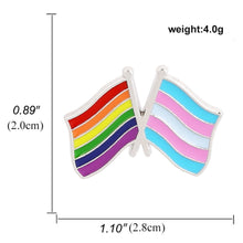 Cargar imagen en el visor de la galería, Pin Bandera LGBT
