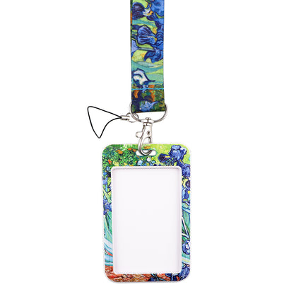 Lanyard y Porta credencial Lirios