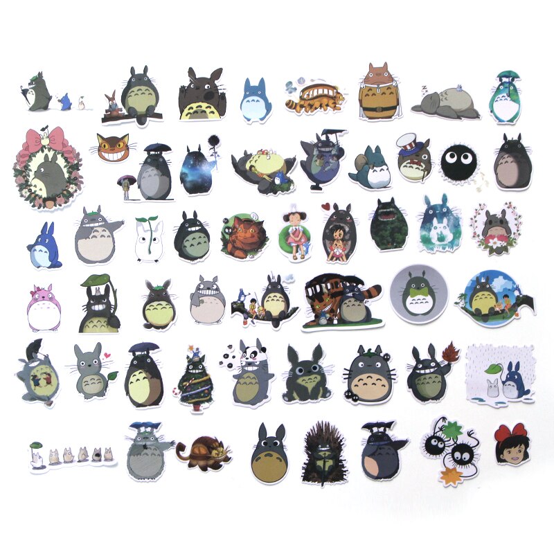 Paquete Stickers Totoro - Yukawaii