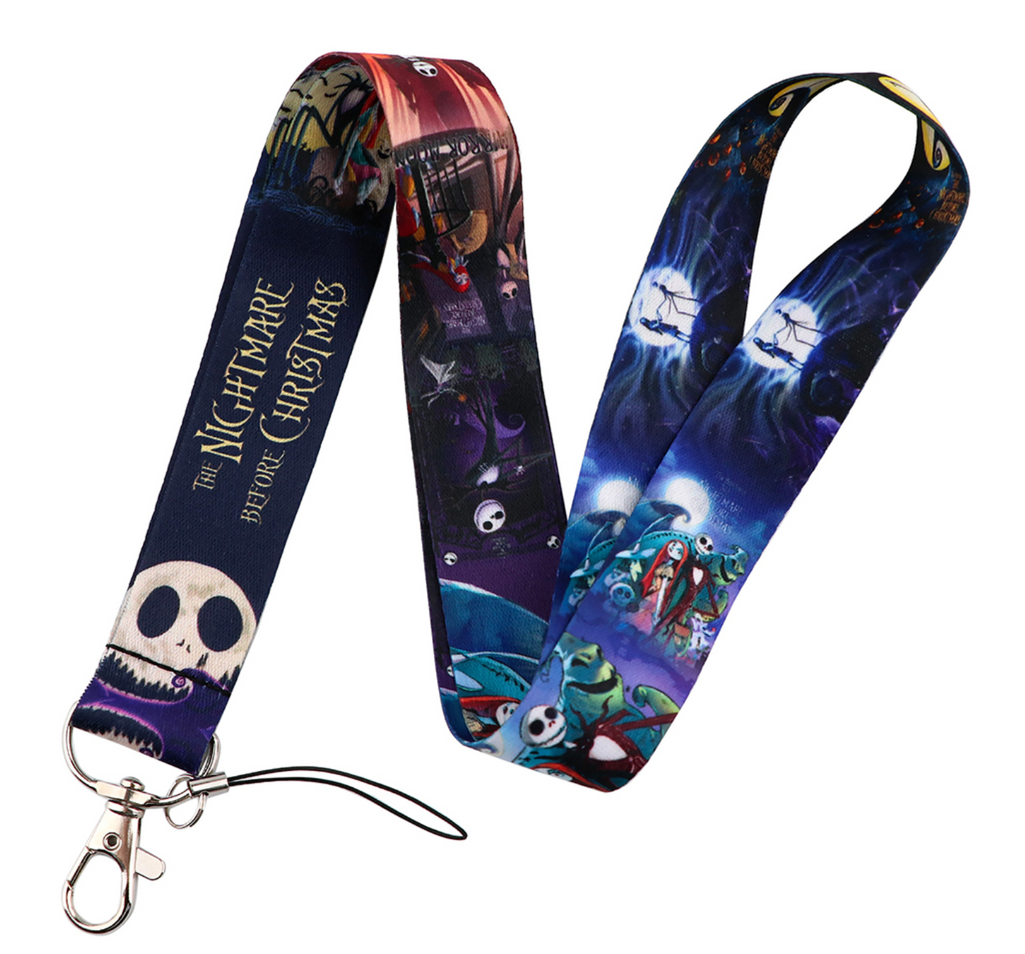 Lanyard y Porta credencial Jack Skellington