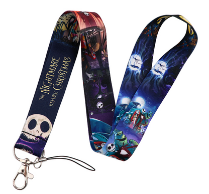 Lanyard y Porta credencial Jack Skellington