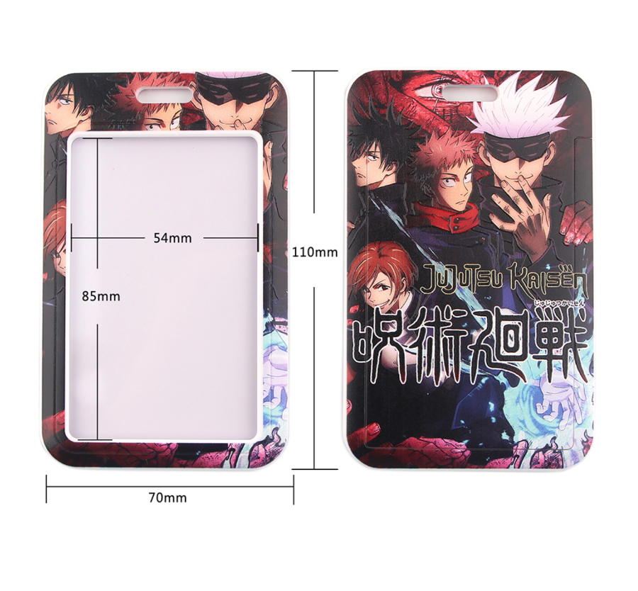 Lanyard y Porta credencial Jujutsu Kaisen