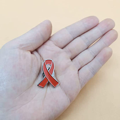 Pin lazo naranja
