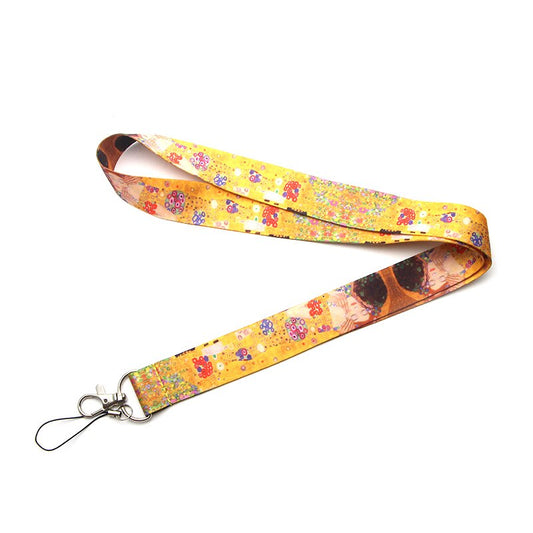 Lanyard Gustav Klimt "El beso" - Yukawaii
