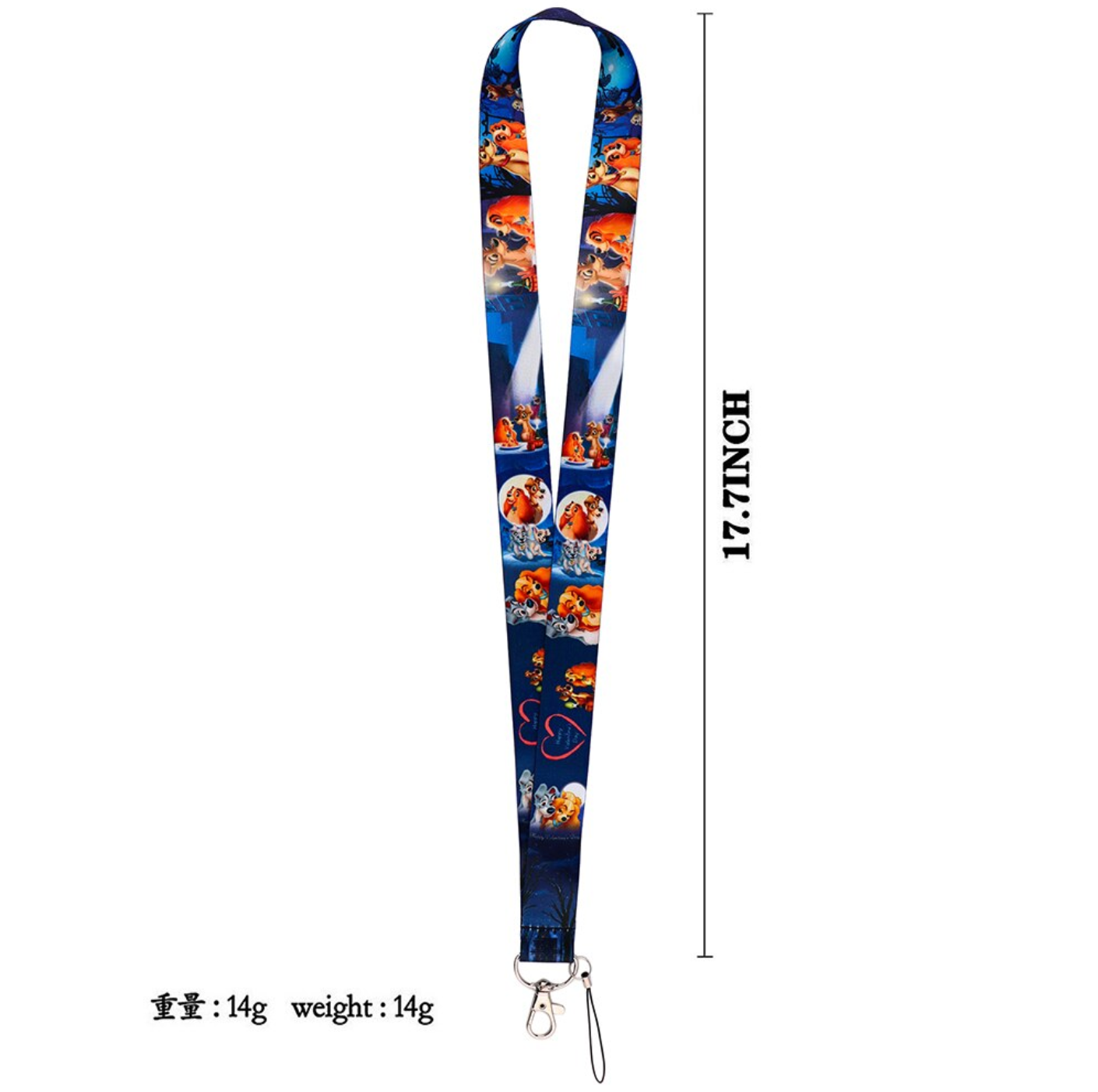 Lanyard La dama y el vagabundo