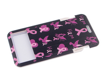 Cargar imagen en el visor de la galería, Lanyard y Porta credencial lazo rosa lucha contra el cancer
