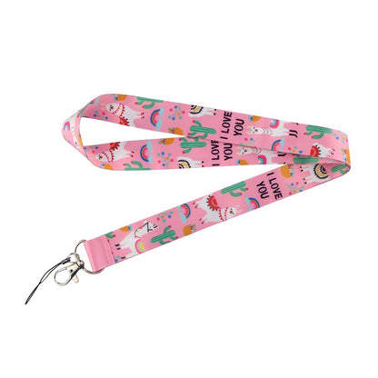 Lanyard y Porta credencial Llama
