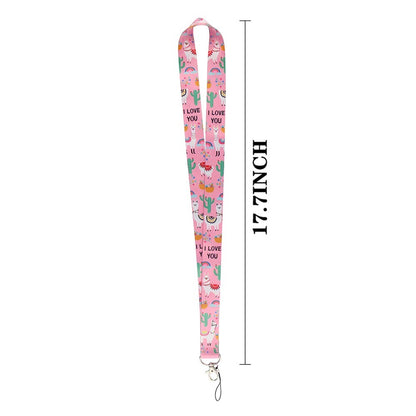Lanyard y Porta credencial Llama