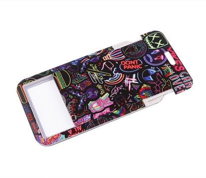 Lanyard y Porta credencial Luces de Neon