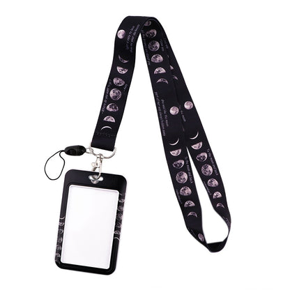 Lanyard y Porta credencial Fases de la Luna