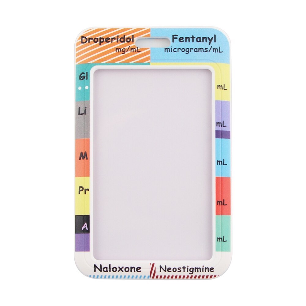 Lanyard y Porta credencial Anestesia - Yukawaii