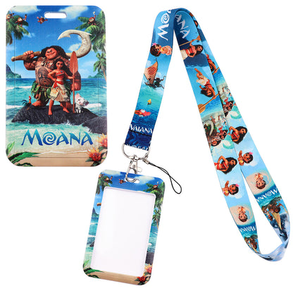 Lanyard y Porta credencial Moana