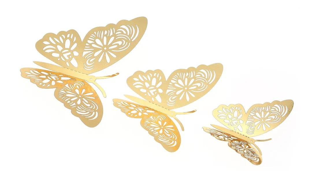 Set de Mariposas Decorativas con diseño