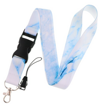 Cargar imagen en el visor de la galería, Lanyard Marmol Azul
