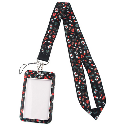 Lanyard y Porta credencial Medicina Doctor - Yukawaii