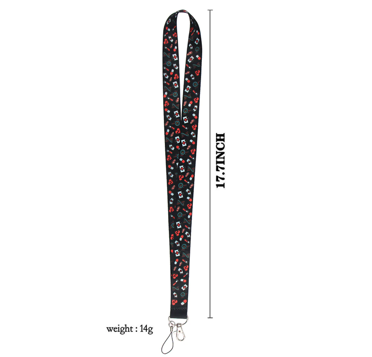 Lanyard y Porta credencial Medicina Doctor - Yukawaii
