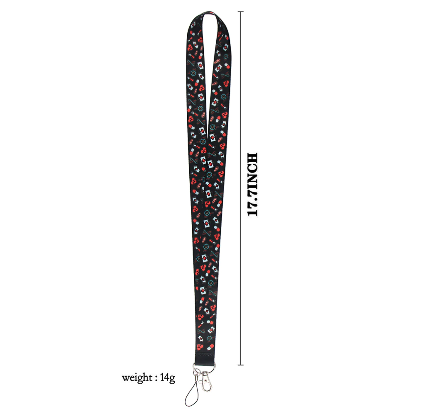 Lanyard y Porta credencial Medicina Doctor - Yukawaii
