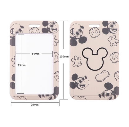 Lanyard y Porta credencial Mickey