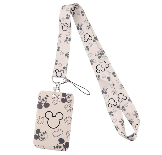 Lanyard y Porta credencial Mickey