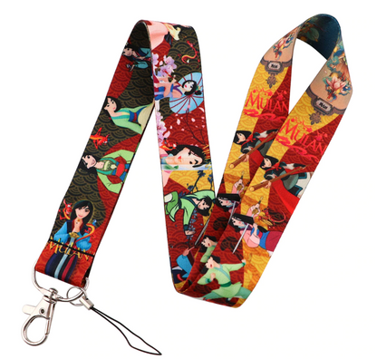 Lanyard y Porta credencial Mulan