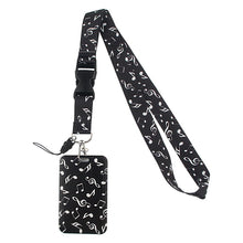 Cargar imagen en el visor de la galería, Lanyard y Porta credencial Nota musical - Yukawaii
