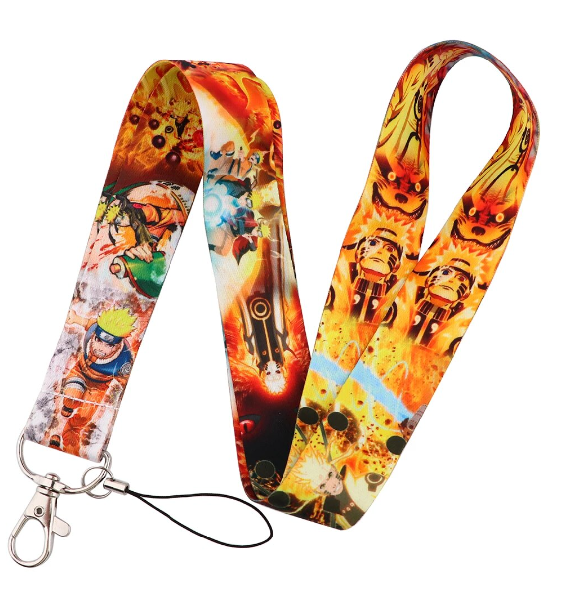 Lanyard y Porta credencial Naruto - Yukawaii