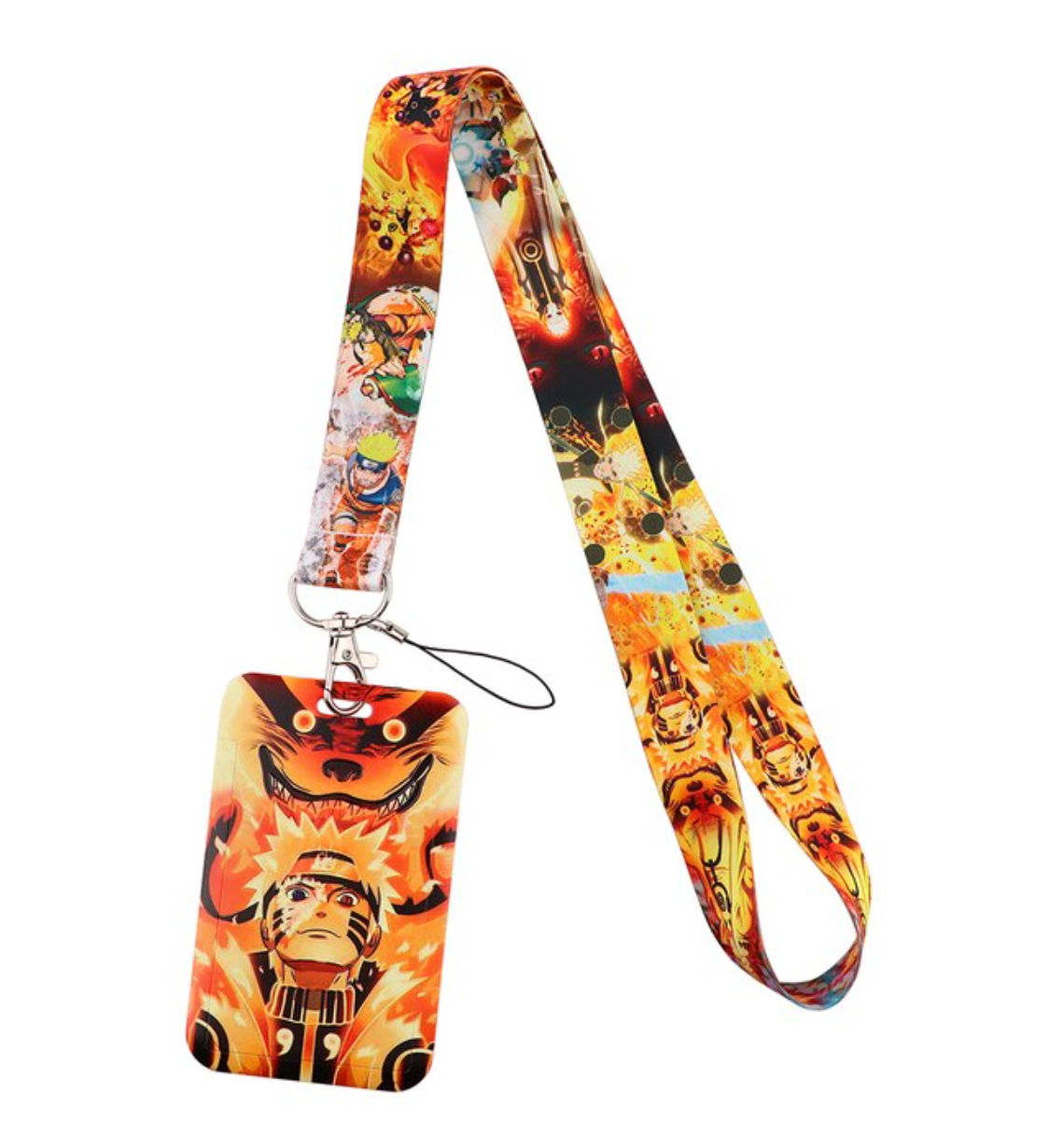 Lanyard y Porta credencial Naruto - Yukawaii