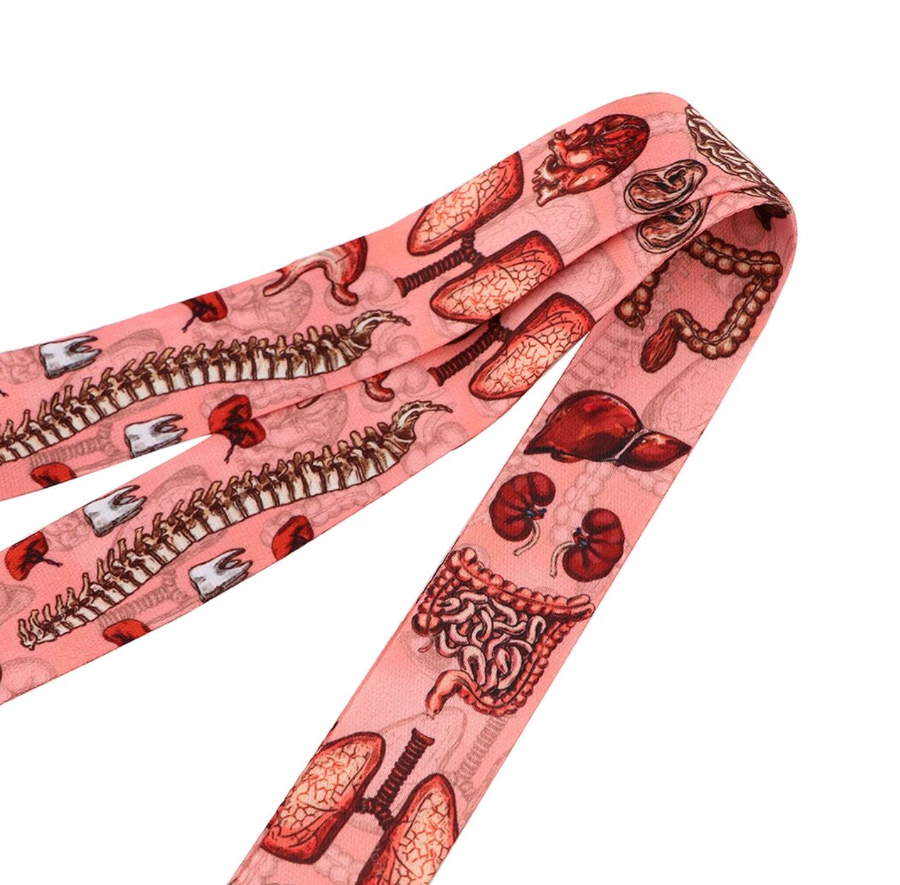 Lanyard Organos y Huesos