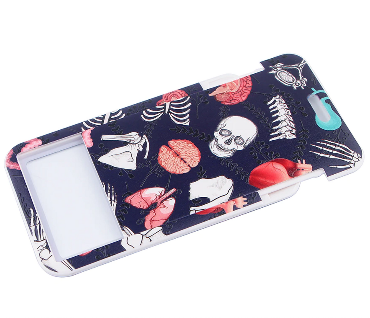 Lanyard y Porta credencial Organos y Huesos - Yukawaii