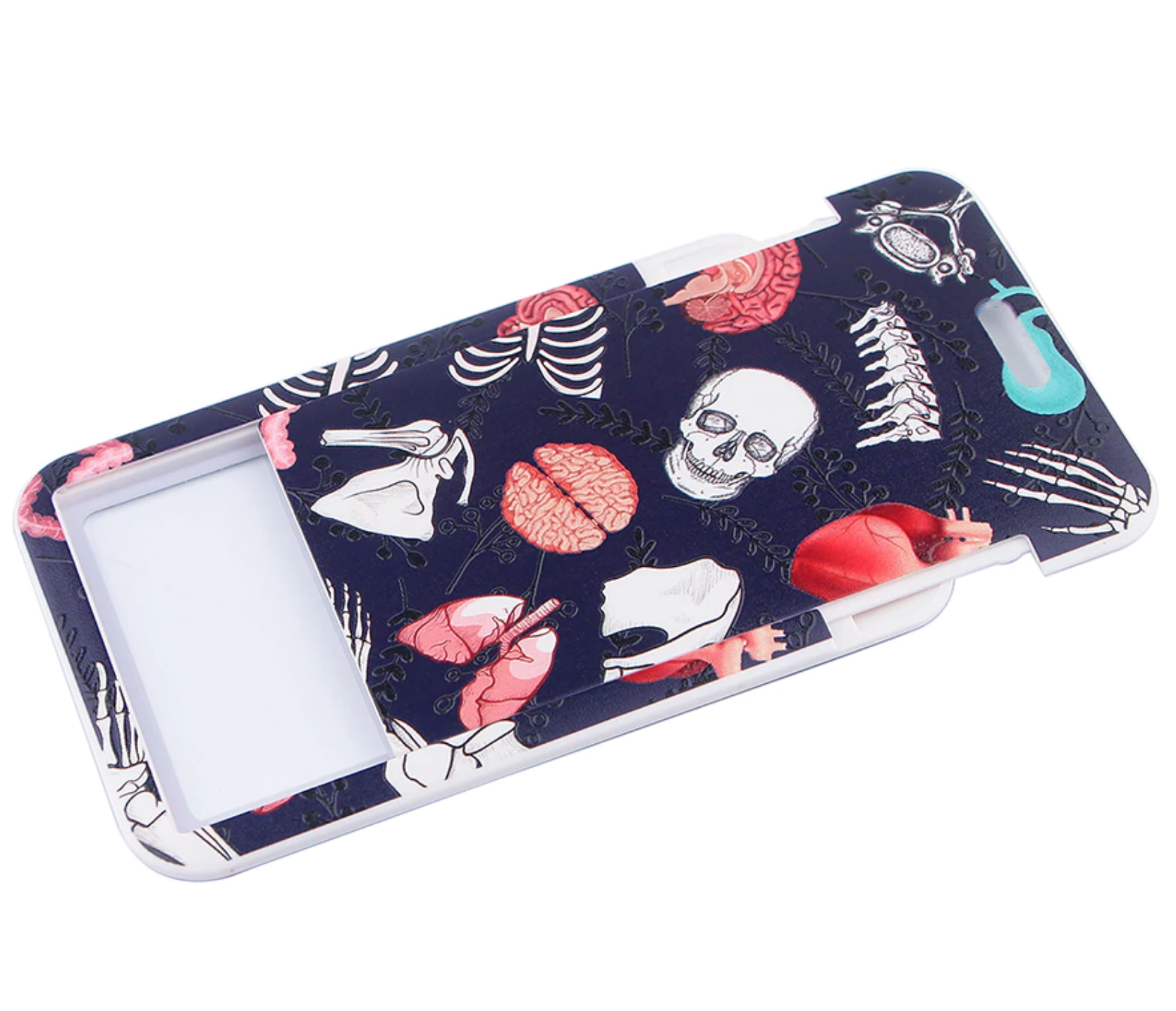Lanyard y Porta credencial Organos y Huesos - Yukawaii