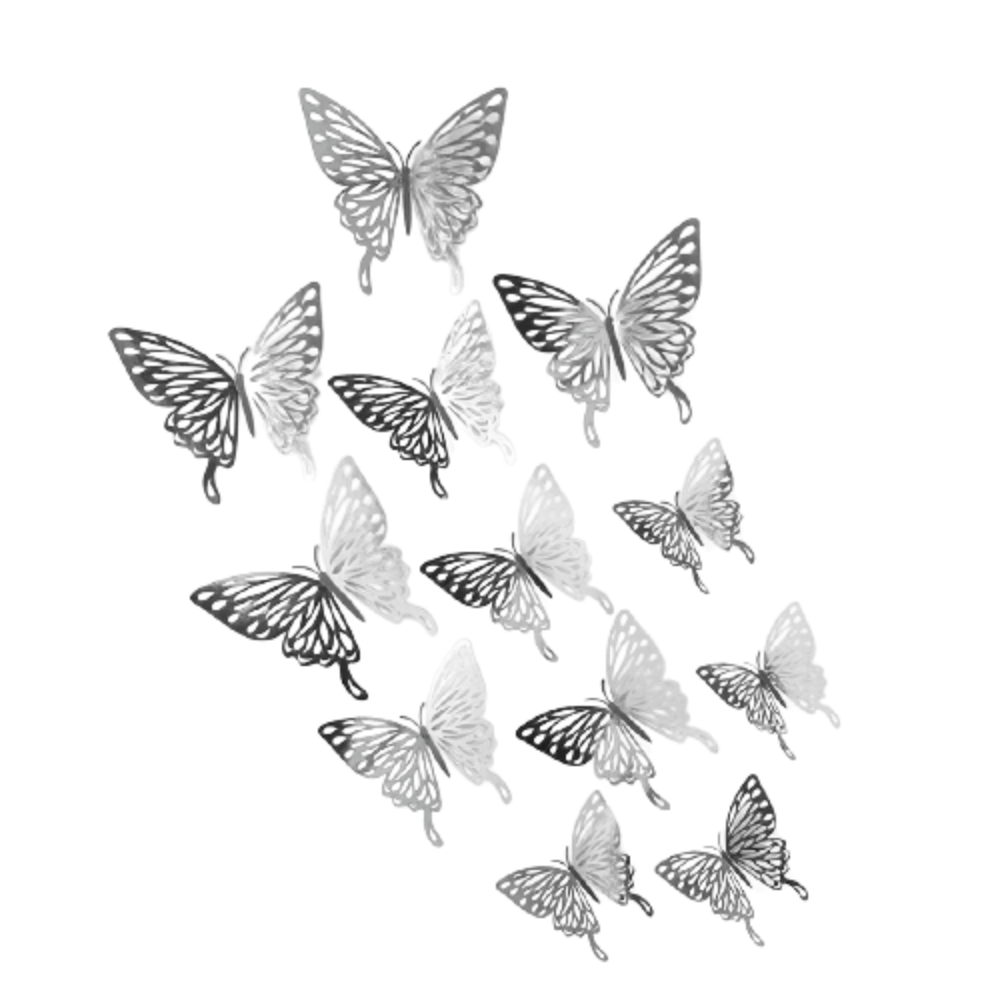 Set de Mariposas Decorativas con diseño