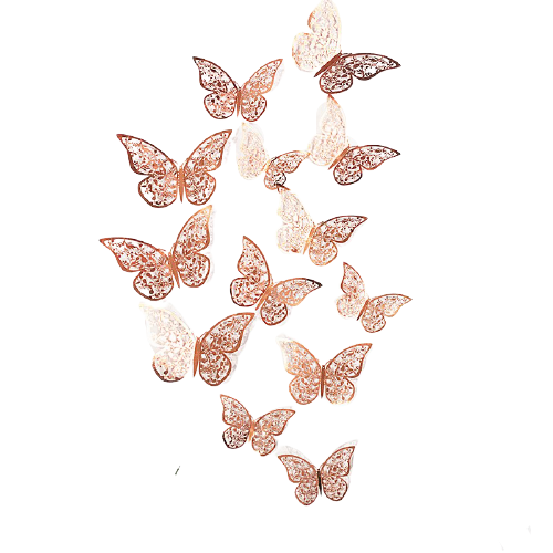 Set de Mariposas Decorativas con diseño