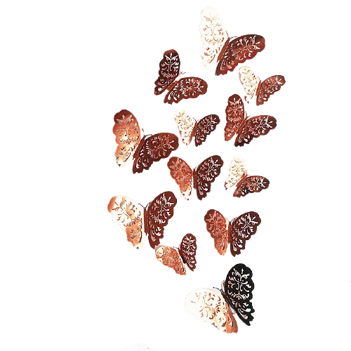 Set de Mariposas Decorativas con diseño