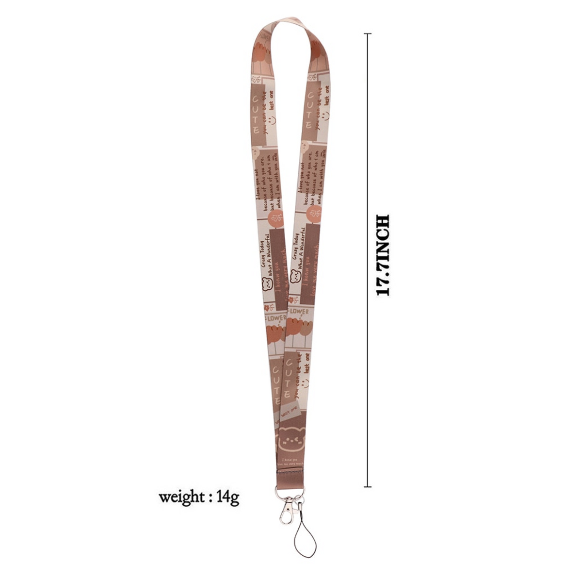 Lanyard y Porta credencial Oso Love