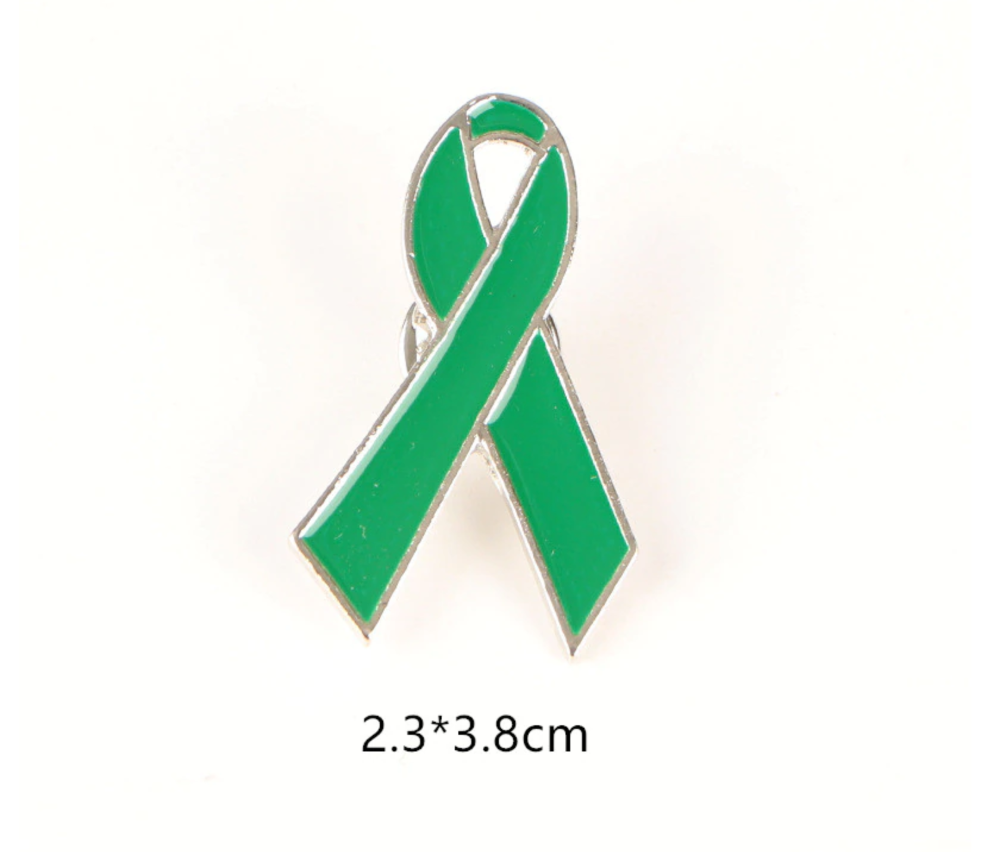 Pin lazo verde