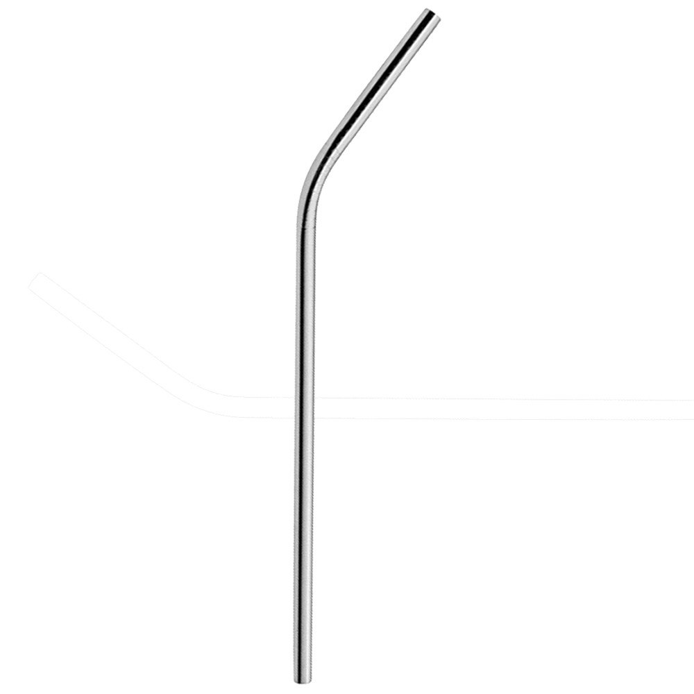 Popote de acero Inoxidable 20oz curvo