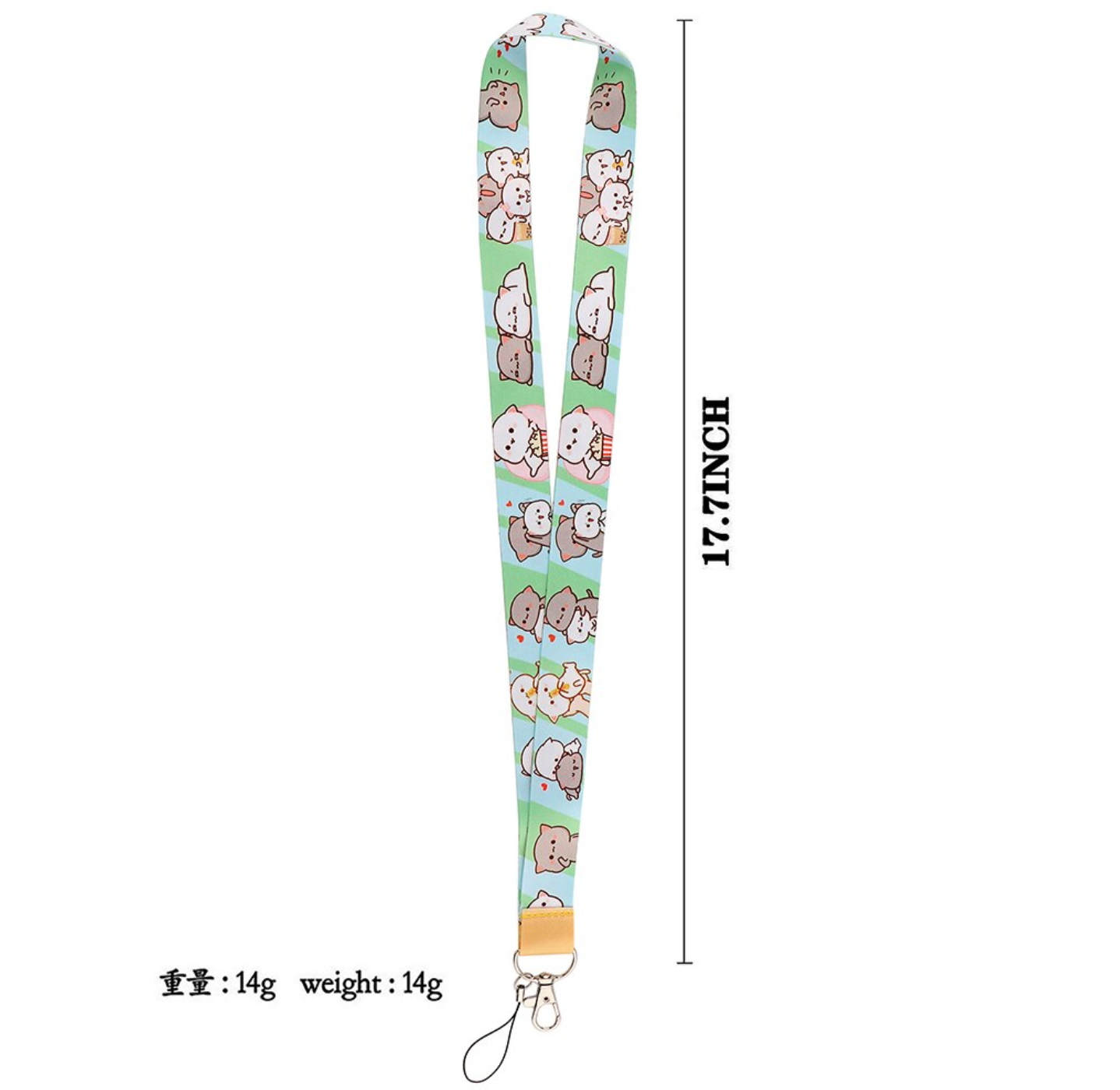 Lanyard Mochi Peach cat